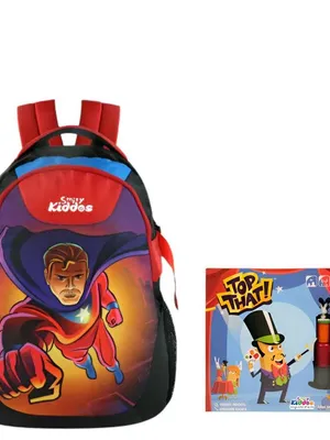 Smily Kiddos Combo Pack(Backpack & Board Game ) — Design 2