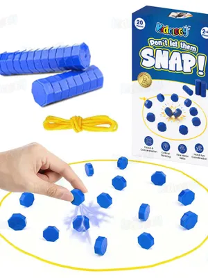 Kidology Octagon Magnetic Building Tiles Set, 20 Pieces, STEM Construction Toy for Kids, Creative Building & Learning
