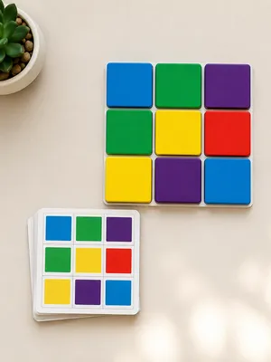Grid Shape Puzzle - Visual Discrimination