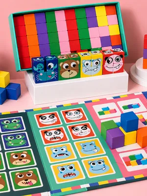 Rubik's cube & Logic Block Puzzles