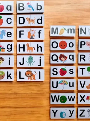 Alphabets Pair Puzzle (Upper and Lower Case)