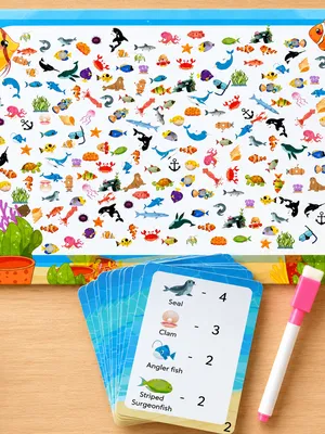 I Spy Activity Board - Ocean Hunt