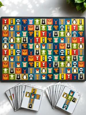 Search and Find - Animal Pattern