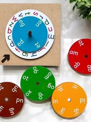 Phonics Word Wheel
