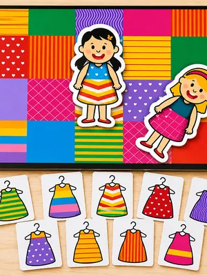 Search and Find- Dress Pattern