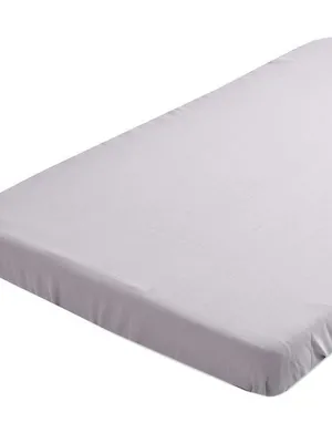 Solid purple 100% Satin Fitted Cribsheet For Baby Bedding