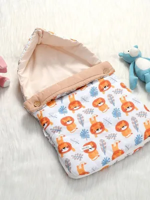 King uncle 100% Organic Cotton Muslin Carrier Nest/ Sleeping Bag