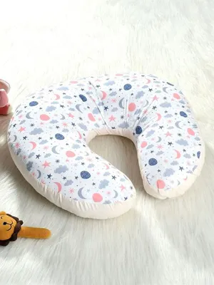 Twinklers 100% Nursing/Feeding Pillow with removable organic cotton cover