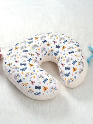 Dragonfly 100% Nursing/Feeding Pillow with removable organic cotton cover