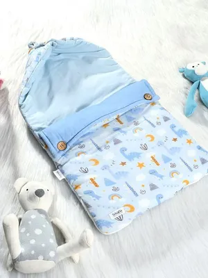 Dinoland 100% Organic Cotton Muslin Carrier Nest/ Sleeping Bag