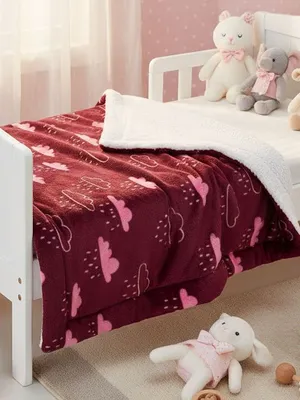Cloud Nine Flannel Sherpa Blanket