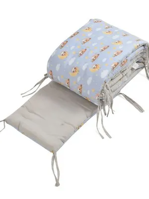 Koala Dreams Reversible Cot/Crib Bumpers For Baby Bedding