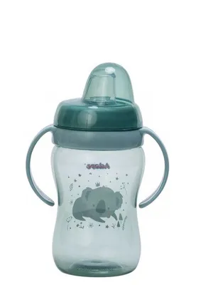 Adore Hoop a Loop 2 in 1 Sipper Cup with Handle 250ml - Green