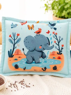 Adore Exter! Baby Pillow with Mustard Seeds- 600g -Elephant