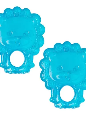 Adore Luscious Water Filled EVA Teethers- Blue Lion -2pack