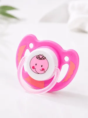 Adore Vento Jr - The Orthodontic Vented Pacifier with Multipurpose Storage Case - Pink