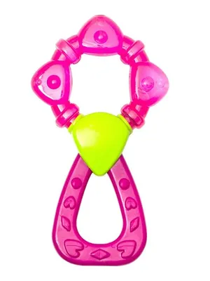 Adore Luscious 2 in 1 Water Teether- Flower Pink