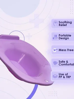 Adore Sitz Toilet Seat Bowl for Pregnant Women and Elders- Multi-color