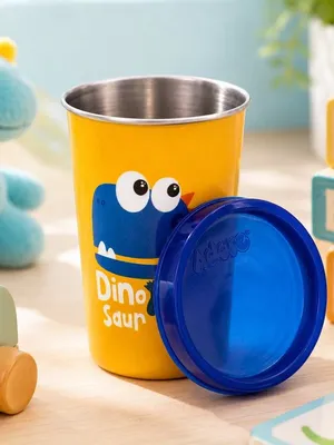 Adore Pro Numero Uno! The Character Printed Steel Tumbler 350mL - Dino