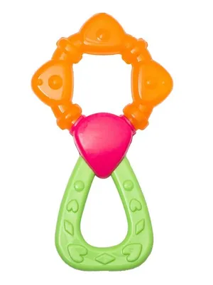 Adore Luscious 2 in 1 Water Teether- Flower Orange