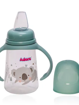 Adore Petite Jr! The Mini Soft Spout Sipper with Twin Handle 150ml - Green