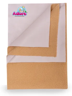 Adore Insta Dry Water Absorbent Baby Bed Protector Sheet - Large - 100*140cm -BEIGE