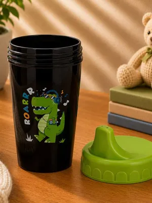Adore Advanced Sippo- The Spill Proof Spout Sipper 270ml - Black