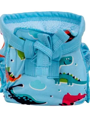 Adore Insta Dry Baby Cloth Tie Knot Langot- 9-12 Months Blue Dino L