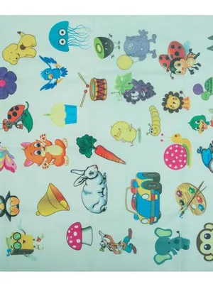 Adore Printed Insta Dry Sheet 70 * 100 cms - InstaDry Water Absorbent Baby Bed Protector Sheet- Green printed