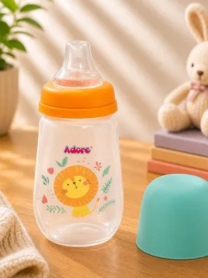 Adore Meta Wideneck Spout Sipper- Spill Proof- 250ml - Orange