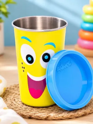 Adore Pro Numero Uno! The Character Printed Steel Tumbler 350mL - Smiley