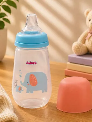 Adore Meta Wideneck Spout Sipper- Spill Proof- 250ml - New Blue