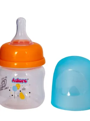Adore England Narrow Neck Feeding Bottle 60ml - Blue