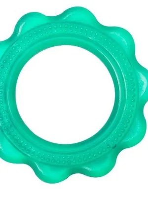 Adore Luscious Jumbo Water Filled EVA Teether- Big Ring Green