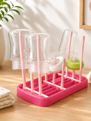 Adore Bottle Drying Rack - Pink