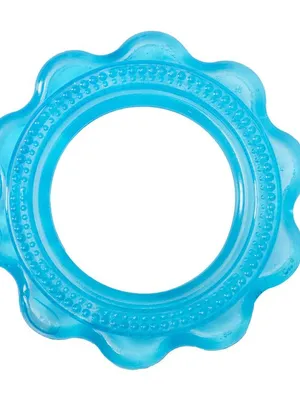 Adore Luscious Jumbo Water Filled EVA Teether- Big Ring Blue