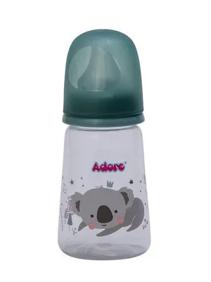 Adore England Narrow Neck Feeding Bottle-125ml - Green