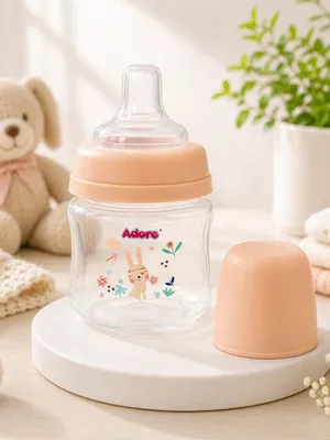 Adore Kappa Wideneck Spout Sipper- Spill Proof- 125ml - Brown