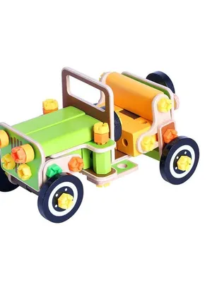 Wudly Wooden Off- Road Vehicle