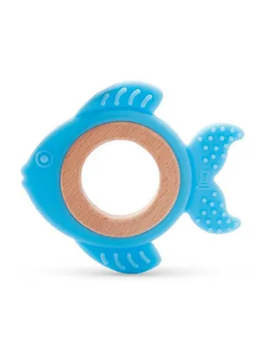 Wudly Silicone Teether Ring Fish