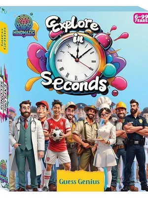 Explore in Seconds Guess Genius Careers Quiz Card Game