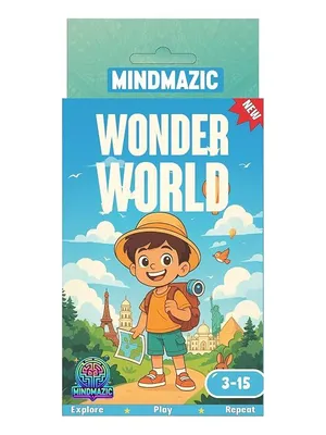 Wonder World Pocket Pack Landmarks Quiz Card Game