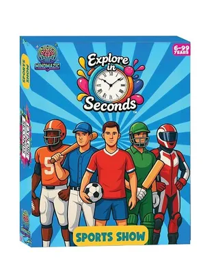Explore in Seconds Sports Show Sports Quiz Card Game