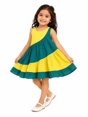 Sunny Tide Tiered Dress
