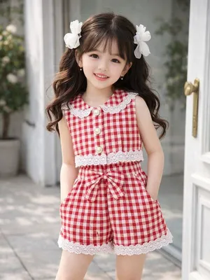 Cherry Chic Cotton Co-ord Set — Infant