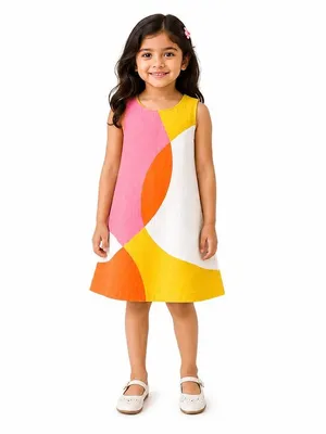 Sunshine Curve Dress — Infant