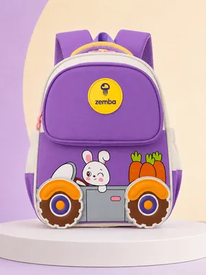 Adventure Bunny (Purple) Kids Backpack