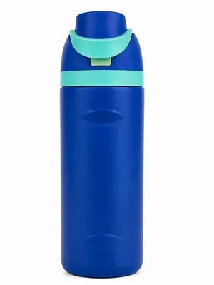Avynest Stainless Steel Water Bottle with Flip-Top Lid, Matte Finish, 800ml