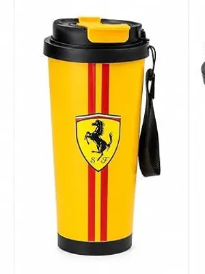 Avynest Insulated Stainless Steel Travel Mug with Flip Lid, 500ml