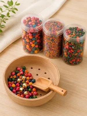 Sensory Sieve with Fillers Kit - Rainbow